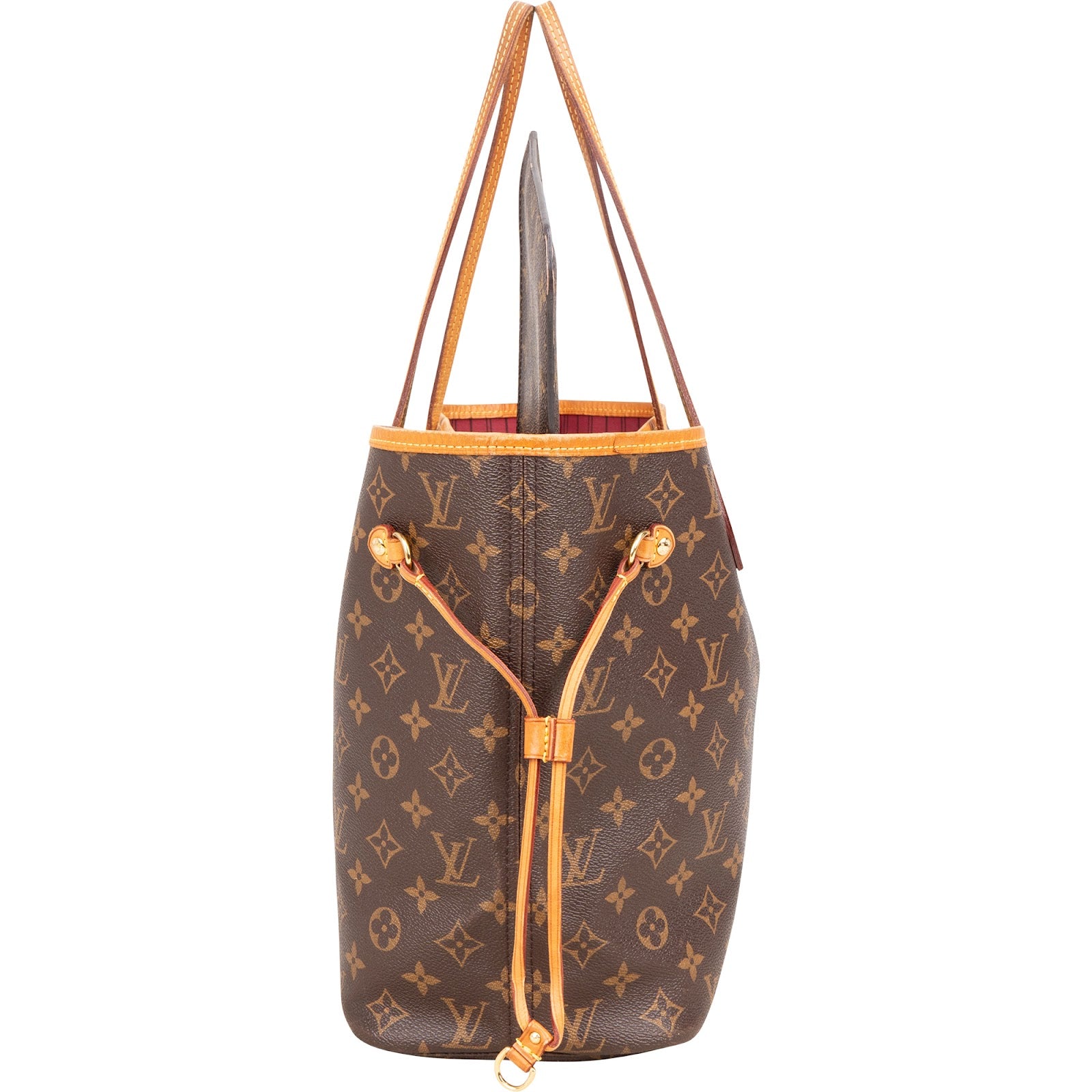 Louis Vuitton Monogram Canvas Neverfull MM Shoulder Bag - vintageandkickz