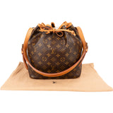 Louis Vuitton Monogram Canvas Sac Noé Petit Shoulder Bag