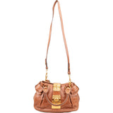 Miu Miu Vitello Lux Bow City Handbag