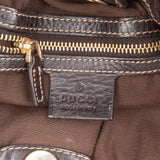 Gucci Monogram GG Canvas Pelham Studded Hobo Handbag