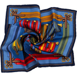Hermès Les Sangles Silk 45 Scarf Tuch