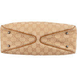 Gucci Monogram GG Canvas and Perforated Leather Small Handbag