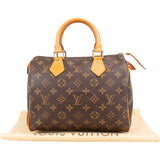 Louis Vuitton Monogram Canvas Speedy 25 Handbag