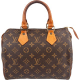 Louis Vuitton Monogram Canvas Speedy 25 Handbag