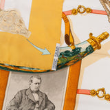 Hermès Mémoire d'Hermès Silk Carre 90 Scarf Tuch