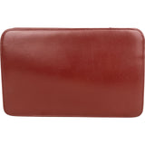 Cartier Bordeaux Leather Must de Cartier Zipped Clutch