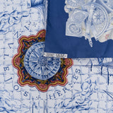 Hermès Voiles de Lumière Silk Carre 90 Scarf Tuch