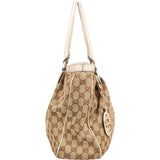 Gucci Monogram GG Canvas Sukey Tote Shoulder Bag