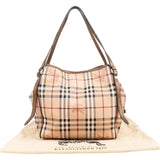 Burberry Haymarket Check Tote Shoulder Bag