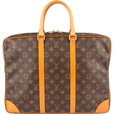 Louis Vuitton Monogram Canvas Porte-Documents Business Handbag