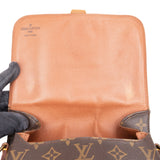 Louis Vuitton Monogram Canvas Cartouchiere MM Crossbody Bag