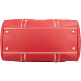 Louis Vuitton Red Tobago Leather Carryall M95140 Weekender Travel Bag