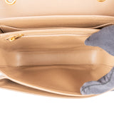 Celine Calfskin Classic Box Medium C Lock Crossbody Bag