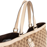 Gucci Monogram GG Abbey D-Ring Tote Hobo Handbag