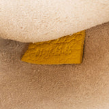Chloé Yellow Grained Leather Drew Crossbody Bag