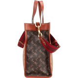 Coach Monogram Signature & Horse Carriage Canvas Field Tote Handbag