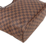 Louis Vuitton Monogram Damier Ebene Neverfull MM Shoulder Bag - vintageandkickz