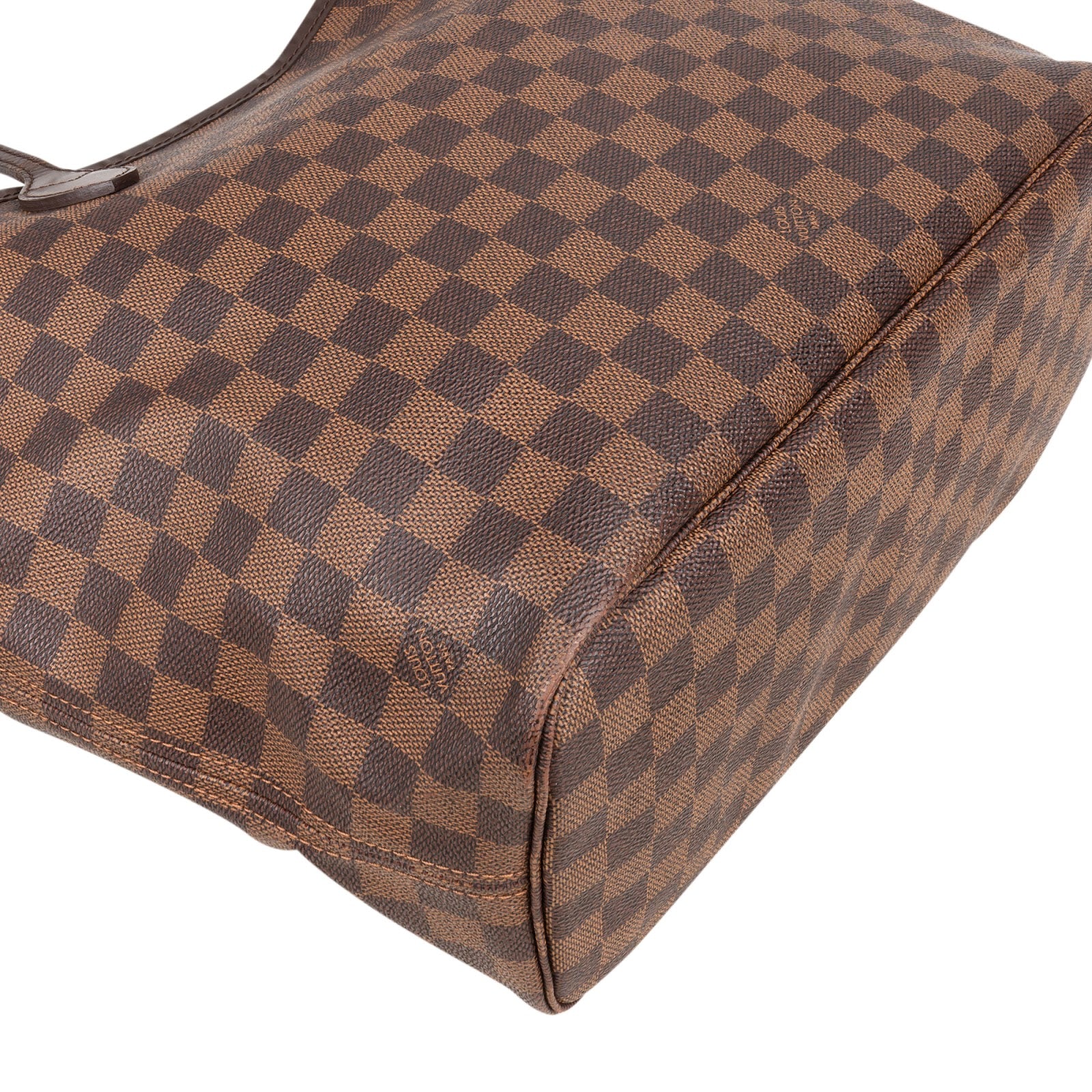 Louis Vuitton Monogram Damier Ebene Neverfull MM Shoulder Bag - vintageandkickz