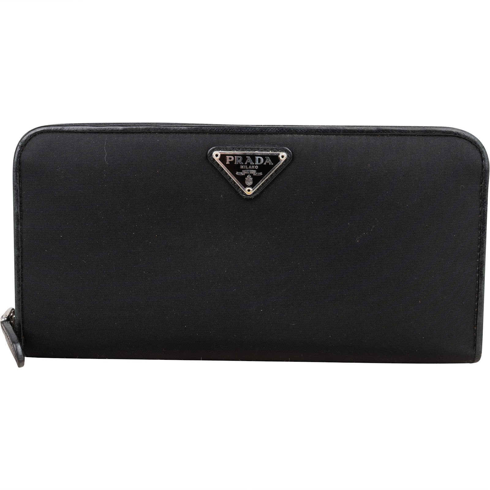 [🔄️B20 / F52] Prada Tessuto Zip Around Wallet - vintageandkickz