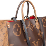 Louis Vuitton Monogram Giant Reverse OnTheGo GM Handbag