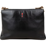 Christian Louboutin Leather Paloma S Spikes Crossbody Bag