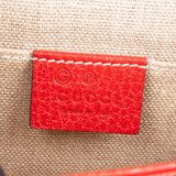 Gucci Grained Leather Interlocking G Crossbody Bag