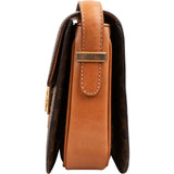 Celine Monogram Macadam Horse Triomphe Crossbody Bag