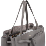 Celine Grained Calfskin Cabas Phantom Large Shopper Drawstring Shoulder Bag