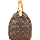 Louis Vuitton Monogram Canvas Speedy 35 Handbag - vintageandkickz