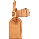 Louis Vuitton Vachetta Leather Luggage Tag Set