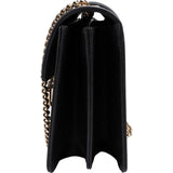 Gucci Grained Leather Interlocking GG Shoulder Crossbody Bag