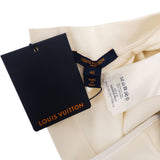 Louis Vuitton Blanco Monogram Band Sporty Crop Top (DE 40 / FR 42)