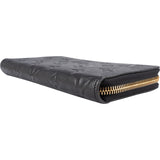 Louis Vuitton Leather Monogram Empreinte Zippy Wallet