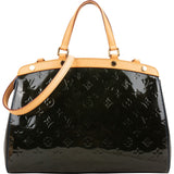 Louis Vuitton Monogram Vernis Leather Amarante Brea MM Handbag