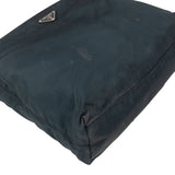 Prada Blue Nylon Triangle Shoulder Bag