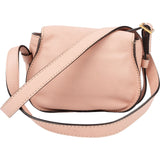 Chloé Grained Calfskin Mini Marcie Saddle Crossbody Bag