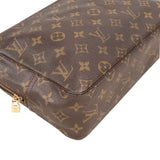 Louis Vuitton Monogram Canvas Trousse Toilette 28 Clutch - vintageandkickz
