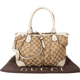Gucci Monogram GG Canvas Sukey Tote Handbag