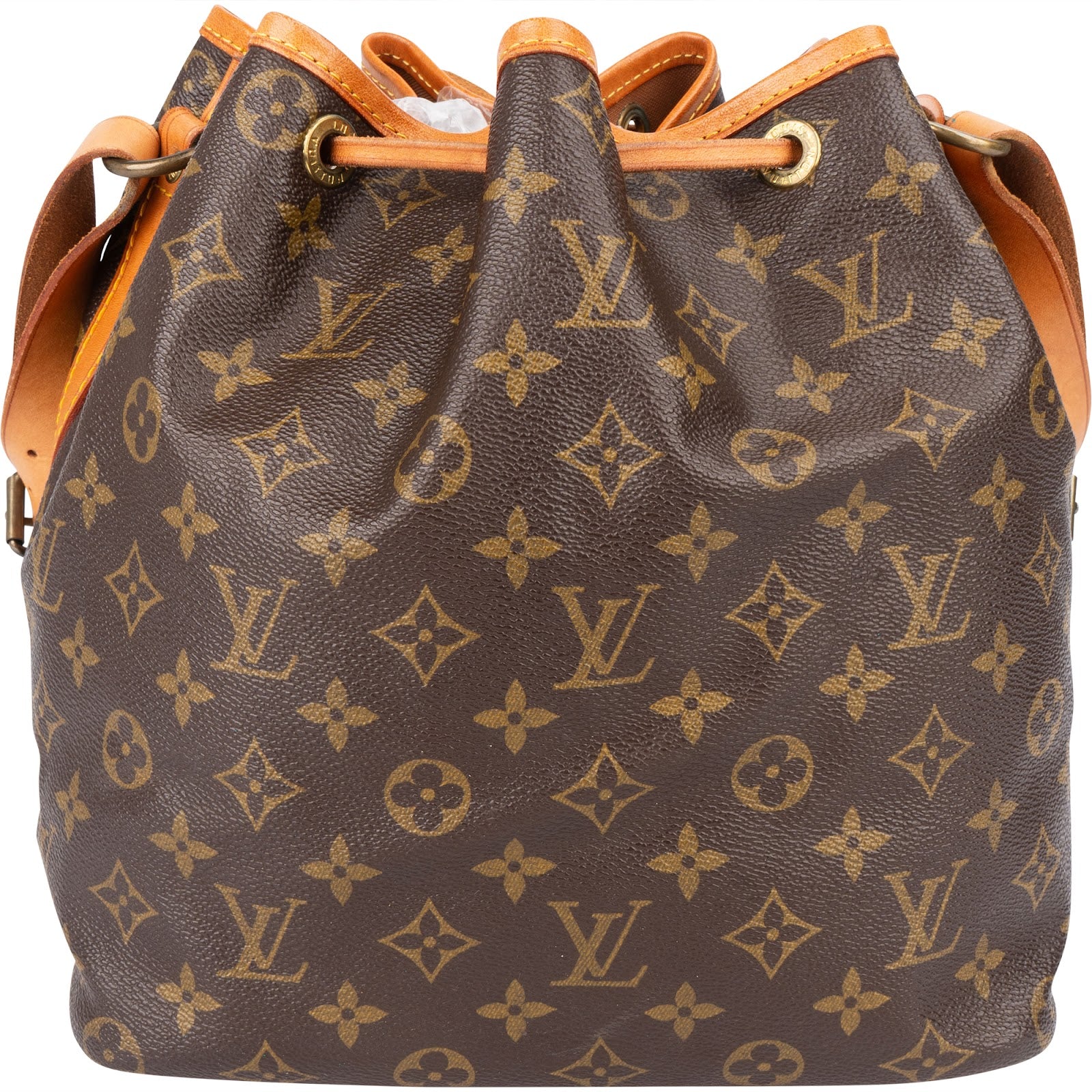 [🔄️B12 / F23] Louis Vuitton Monogram Canvas Sac Noé Petit Shoulder Bag - vintageandkickz