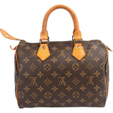 Louis Vuitton Monogram Canvas Speedy 25 Handbag