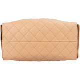 Chanel 25 Medium Quilted Caviar Leather CC Drawstring Shoulder Bag