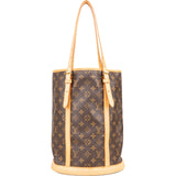 Louis Vuitton Monogram Canvas Bucket GM Shoulder Bag - vintageandkickz