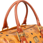 [🔄️B07 / F45] MCM Monogram Visetos Boston Bag Handbag - vintageandkickz