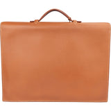 Hermès Brown Courchevel Leather Sac A Depeches Business Handbag