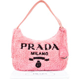 Prada Pink Terry Re-Edition 2000 Handbag