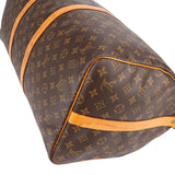 Louis Vuitton Monogram Canvas Keepall 55 Bandoulière Travel Bag