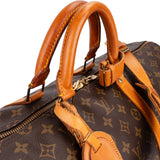 Louis Vuitton Monogram Canvas Keepall 55 Bandoulière Travel Bag