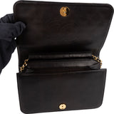 Chanel Quilted Lambskin CC Single Flap Shoulder Bag