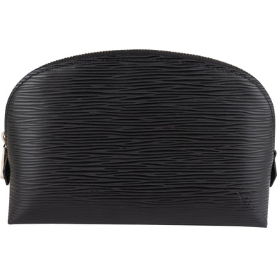 Louis Vuitton Noir Epi Leather Pochette Cosmétique PM Pouch