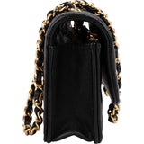 Chanel Quilted Lambskin Coco Casino Single Flap Crossbody Bag